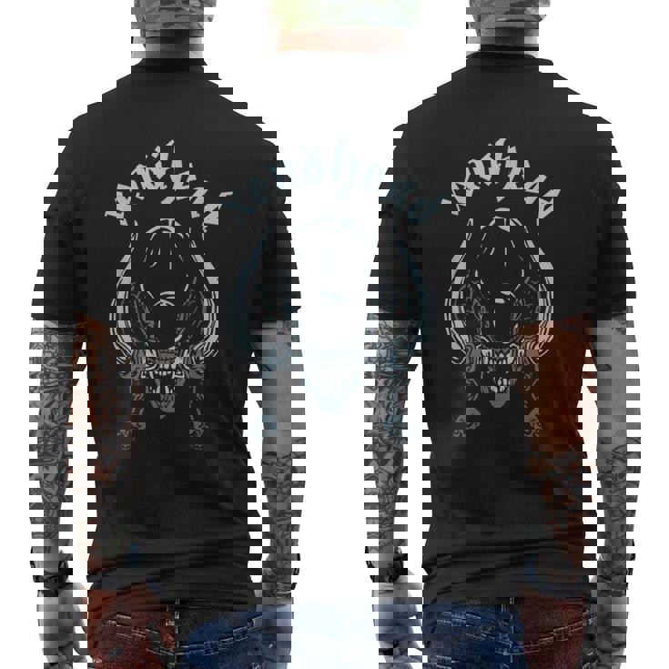 サイコビリー ホラー パンクロック Hr ゼノヘッド エイリアン メンズTシャツ バックプリント