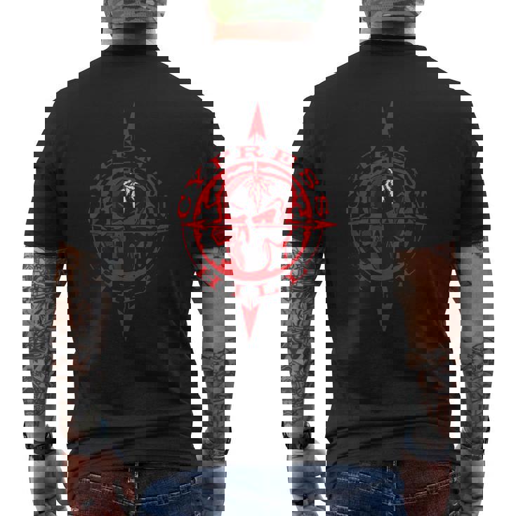 サイプレスヒル スカルとコンパス メンズTシャツ バックプリント