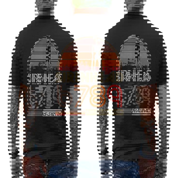 サイレンヘッドcp-6789Cp ファンデーション メンズTシャツ バックプリント