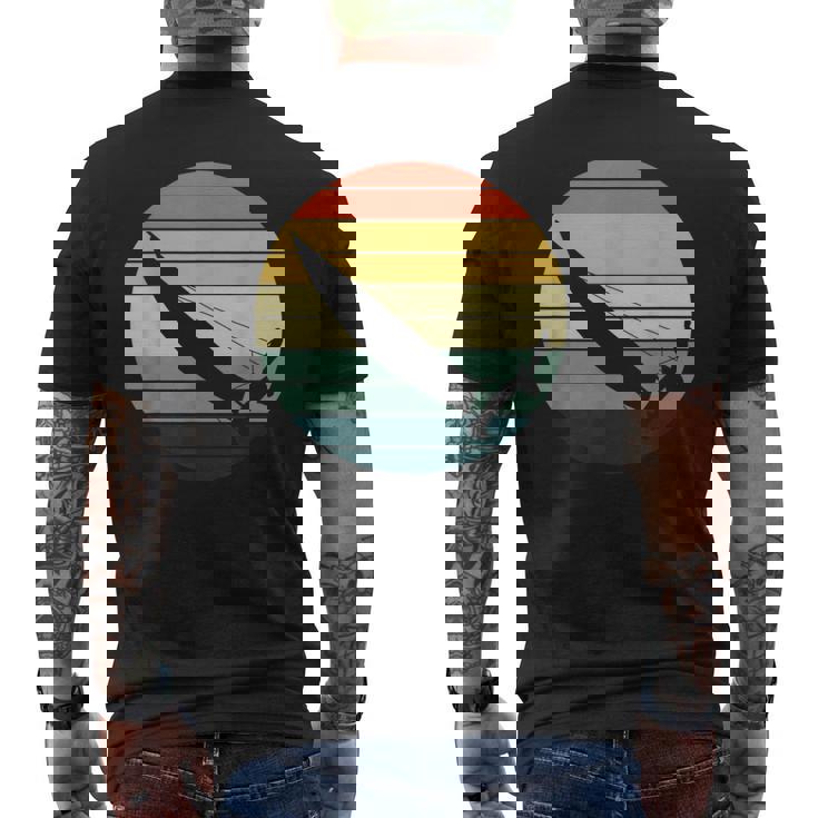 サンセット カタマラン セーリング メンズTシャツ バックプリント