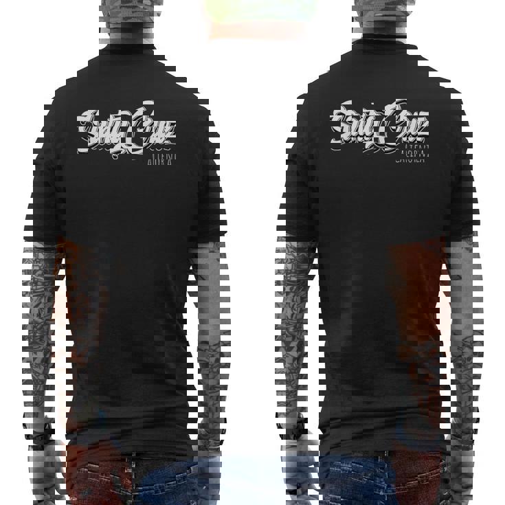 サンタクルーズ カリフォルニア ヴィンテージ レトロ 80Er メンズTシャツ バックプリント