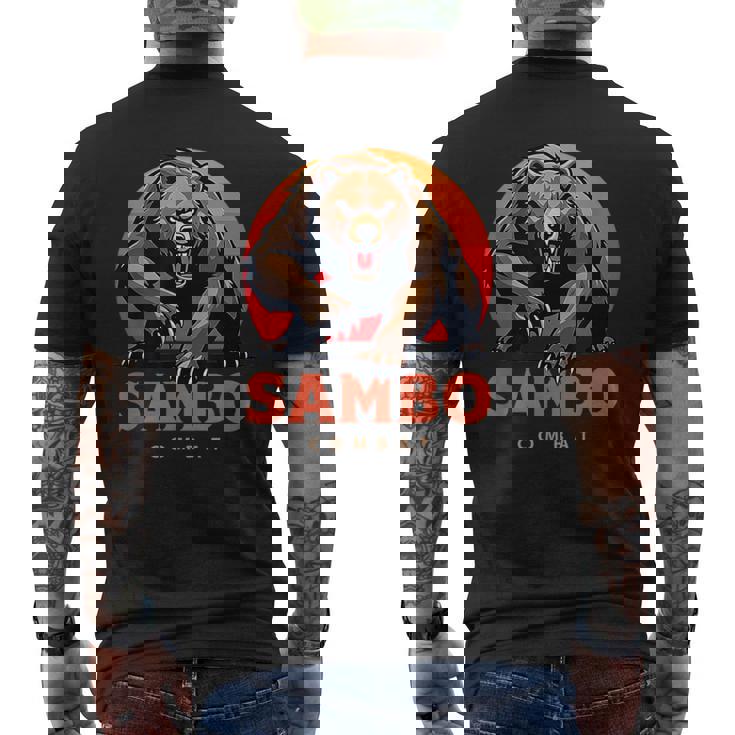 サンボベアファイター メンズTシャツ バックプリント