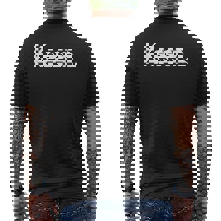 ザットセイズキーン メンズTシャツ バックプリント