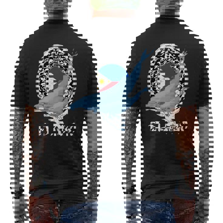 ザトウクジラ パラワン フィリピン 長袖tシャツ メンズTシャツ バックプリント