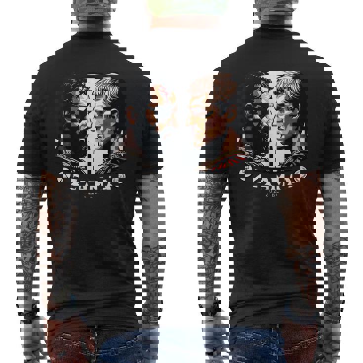 ザマの戦い ハンニバル対スキピオ カルタゴとローマ メンズTシャツ バックプリント