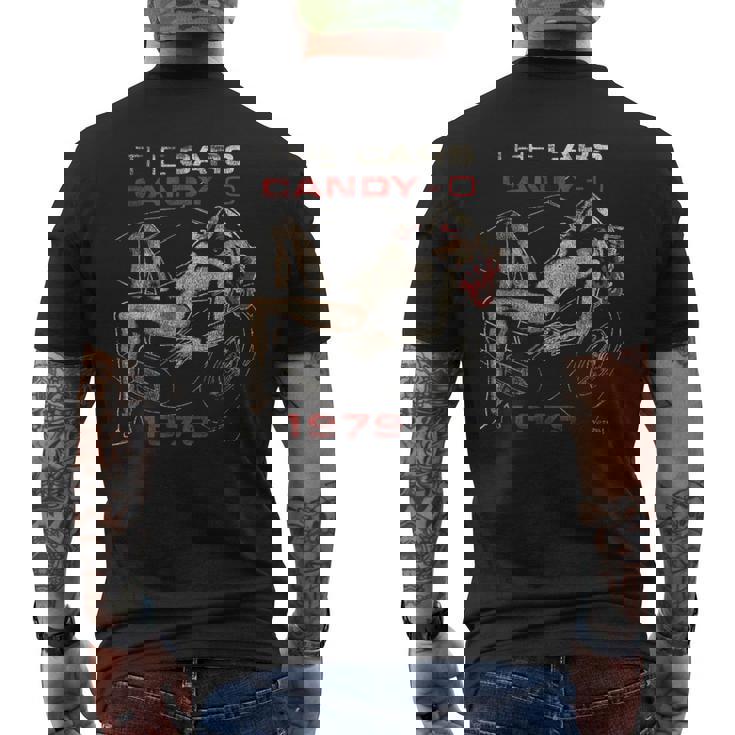 ザ・カーズ-キャンディ・オーヴィンテージ 1979 メンズTシャツ バックプリント