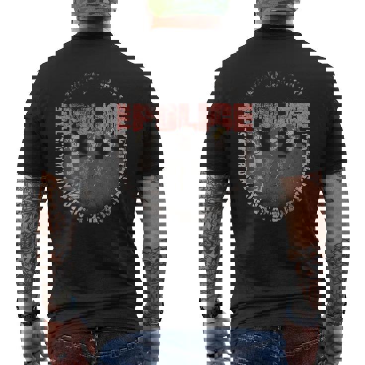 ザ・ポリス・Jfkスタジアム 1983 メンズTシャツ バックプリント