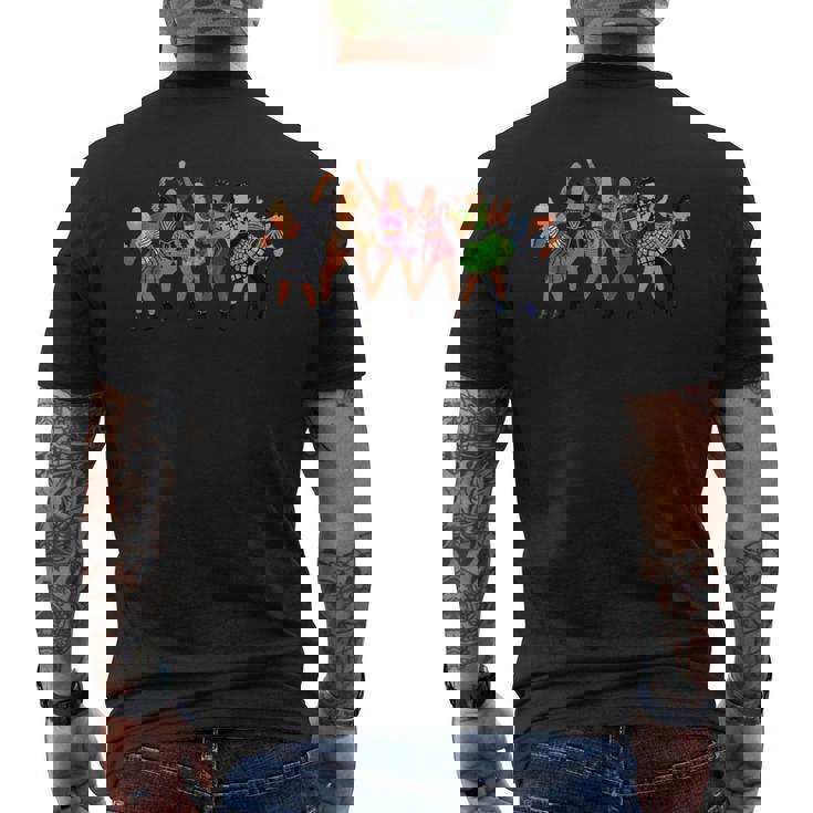 シックス・クイーンズ ミュージカル劇場 劇場 ミュージカル メンズTシャツ バックプリント