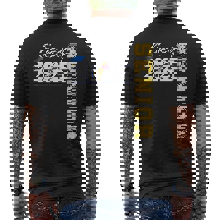 シニア 2025年 2025年クラス シニア 2025年卒業 メンズTシャツ バックプリント