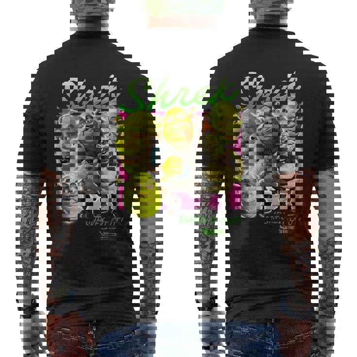 シュレック・イット・アウト メンズTシャツ バックプリント