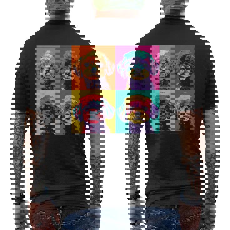 シーズーアートデザイン メンズTシャツ バックプリント