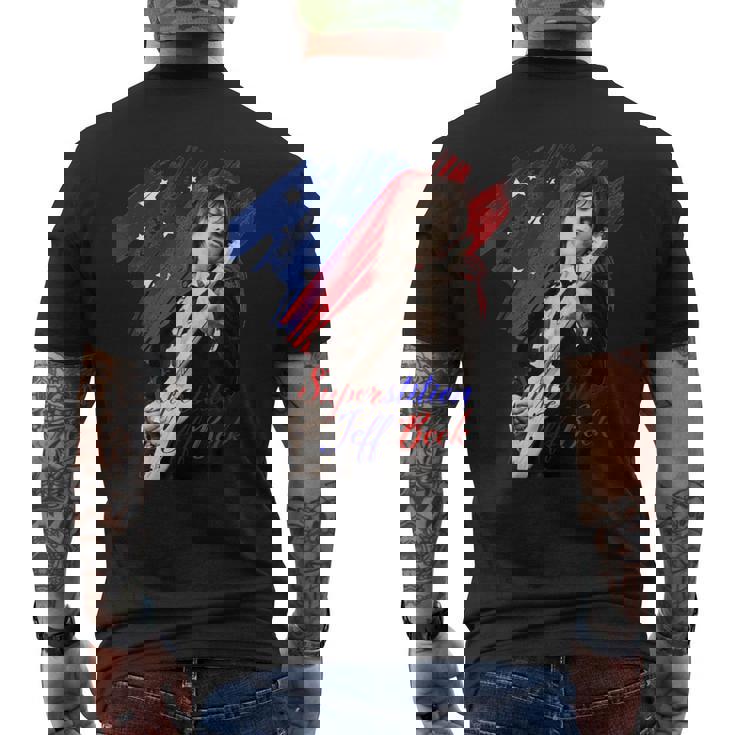 ジェフベック_003 メンズTシャツ バックプリント