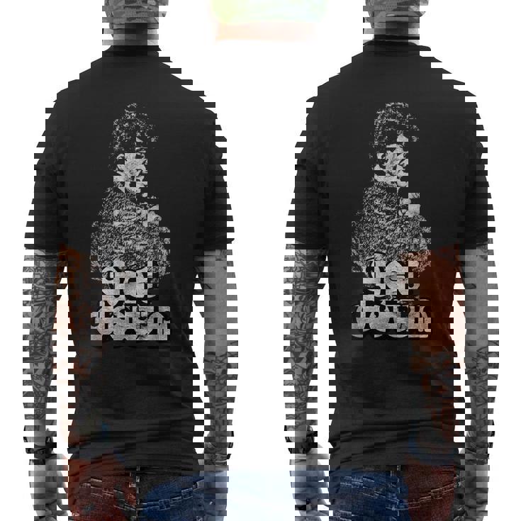 ジェームズ・ブラウン Get Down メンズTシャツ バックプリント