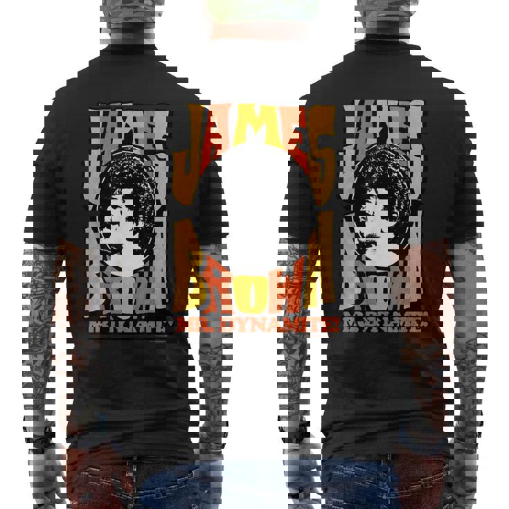 ジェームズ・ブラウン ミスター・ダイナマイト メンズTシャツ バックプリント