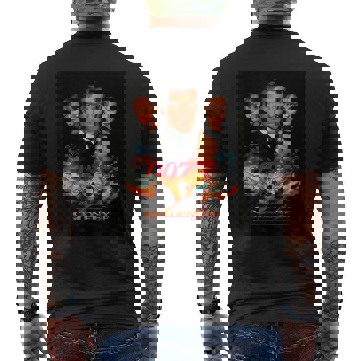 ジェームズ・ボンド 007 ゴールデンアイ メンズTシャツ バックプリント