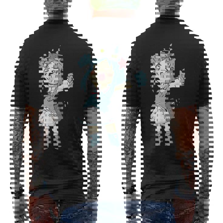 ジスたん 解放 【Twitch特集】 メンズTシャツ バックプリント