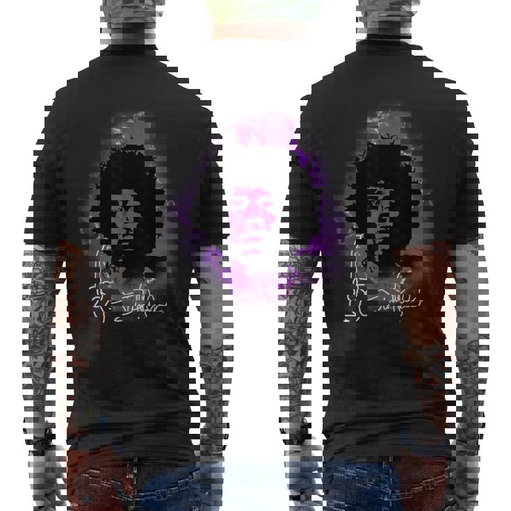 ジミヘンドリックス_002 メンズTシャツ バックプリント