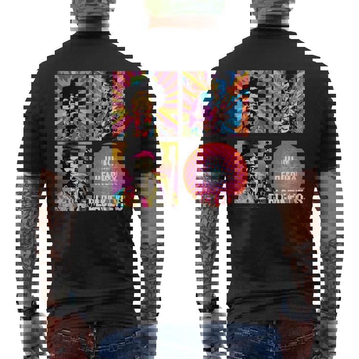 ジミヘンドリックス_003 メンズTシャツ バックプリント