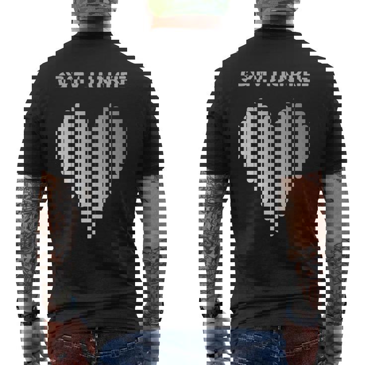 ジムジャンキー メンズTシャツ バックプリント