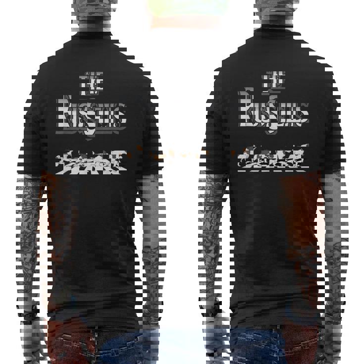 ジャックラッセルズ ファニージャックラッセルテリア Jrt ドッグドッグ メンズTシャツ バックプリント