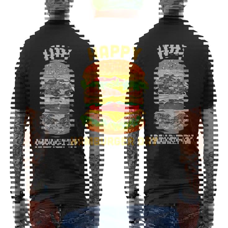 ジャンクフード チーズバーガー ハンバーガー デイバーガーフライ メンズTシャツ バックプリント