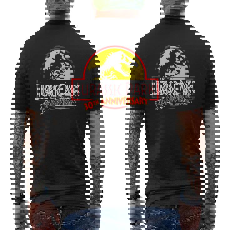 ジュラシックパーク 30Th Annviersary 公式ライセンス商品。 メンズTシャツ バックプリント