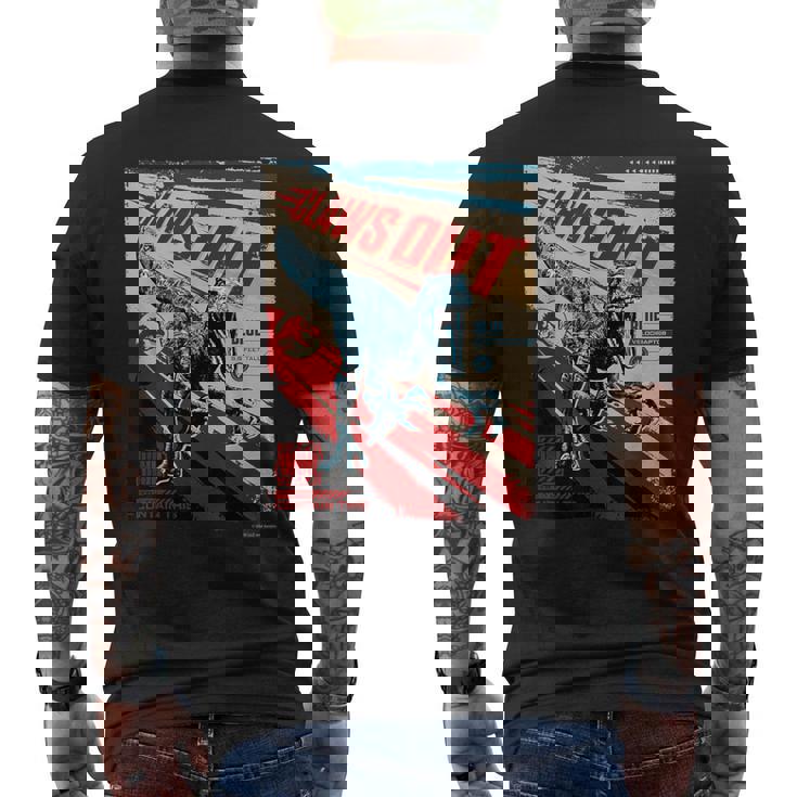 ジュラシック・ワールド Craws Out メンズTシャツ バックプリント