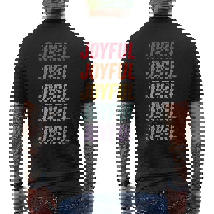 ジョイフル メンズTシャツ バックプリント