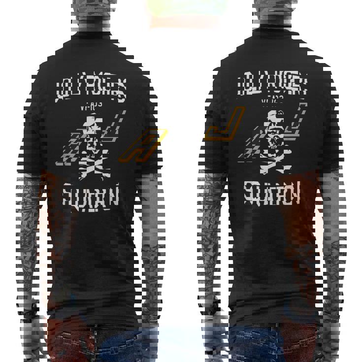 ジョリーロジャース ストライクファイター スクアドロンfa-103 デザイン メンズTシャツ バックプリント