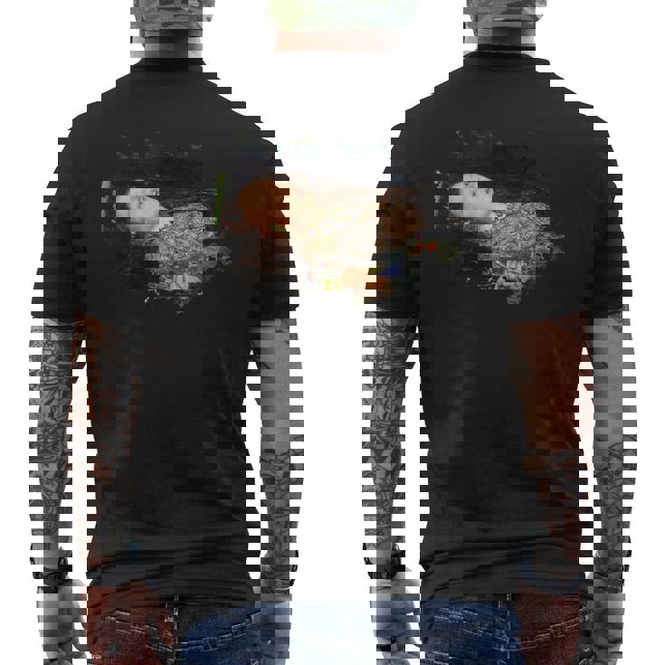 ジョン・エバレット・ミレイスのオフィーリア・グランジ メンズTシャツ バックプリント