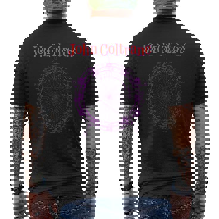 ジョン・コルトレーン サークル・オブ・フィフス ドローイング メンズTシャツ バックプリント