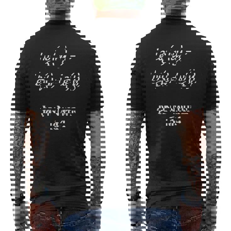 ジョン・ネイピア作 ロジーム メンズTシャツ バックプリント