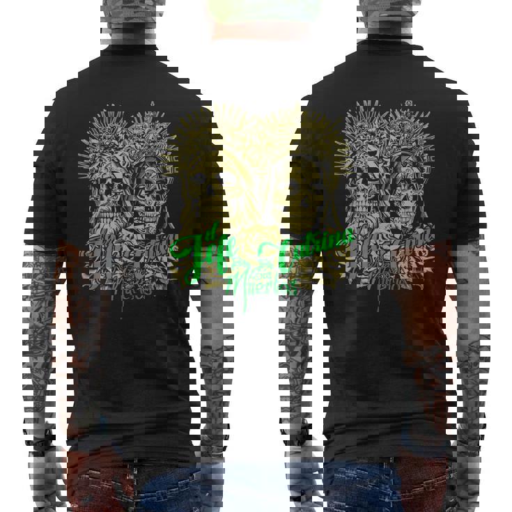 スカルサンタムエルテエルジェフェカトリーナ メンズTシャツ バックプリント