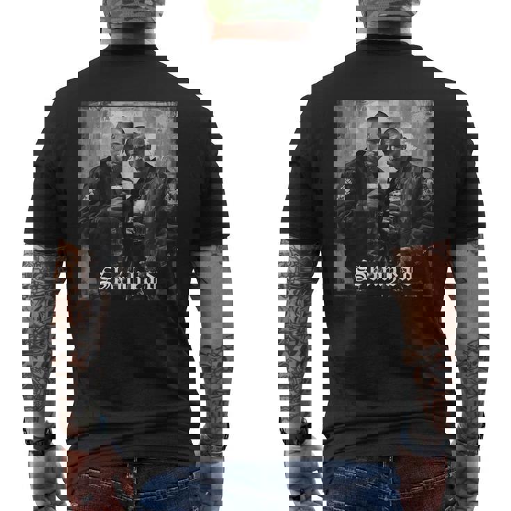 スキンヘッド、Oi、Will、Skinheadが必要です メンズTシャツ バックプリント