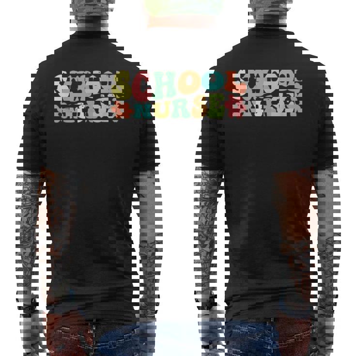スクールナース メンズTシャツ バックプリント