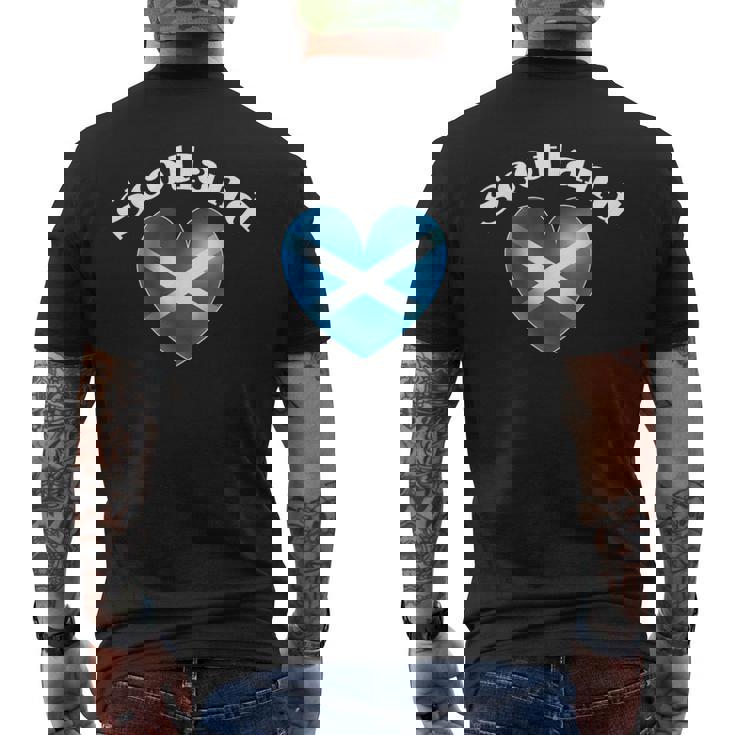 スコットランドのヴィンテージ国旗 スコットランドtシャツ メンズ レディース メンズTシャツ バックプリント