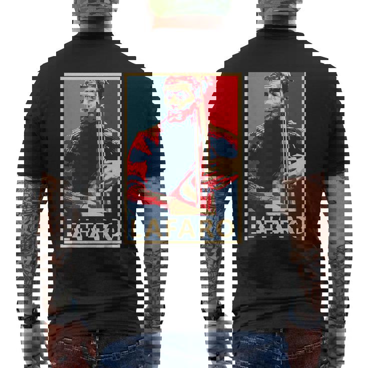 スコット・ラファロ・ホープ ジャズ史上最高のミュージシャン。 メンズTシャツ バックプリント