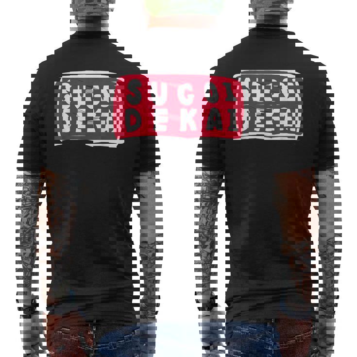 スゴイデカイ メンズTシャツ バックプリント