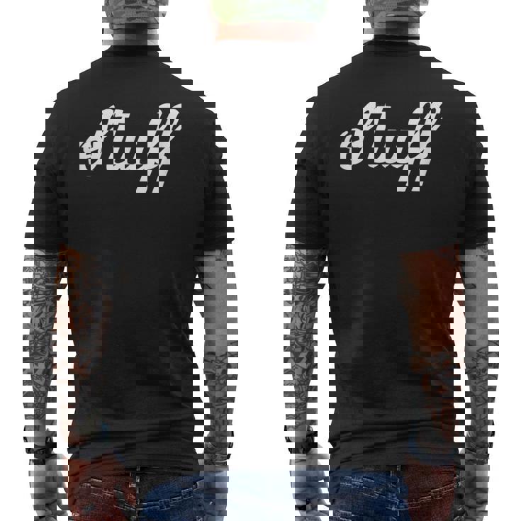 スタッフ、クラシックロック、コメディ、ライブコメディ、土曜日 メンズTシャツ バックプリント