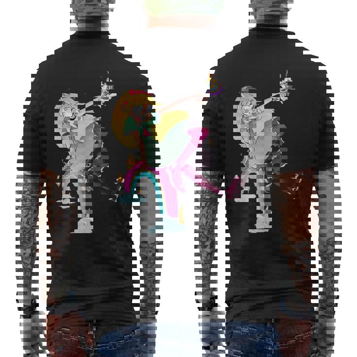 スターバタフライ対悪の力 メンズTシャツ バックプリント