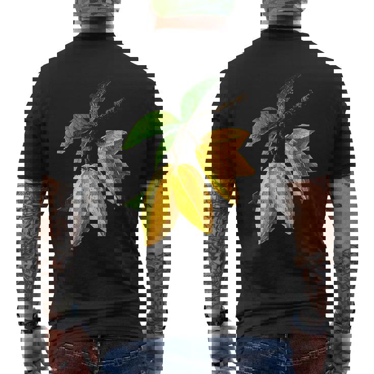 スターフルーツ フルーツ モチーフ イラスト スターフルーツ メンズTシャツ バックプリント