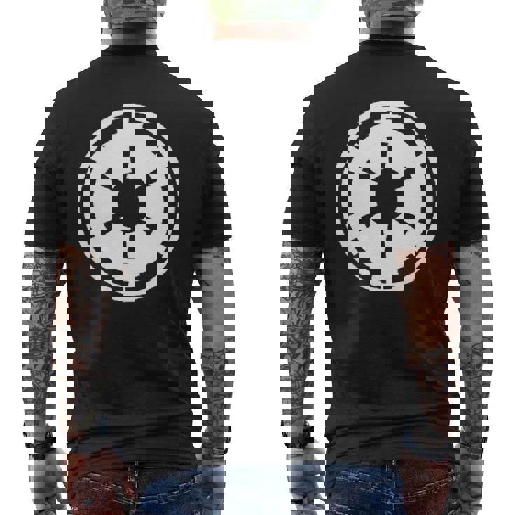 スター・ウォーズ クラシック 銀河帝国 スモールポケットロゴ メンズTシャツ バックプリント