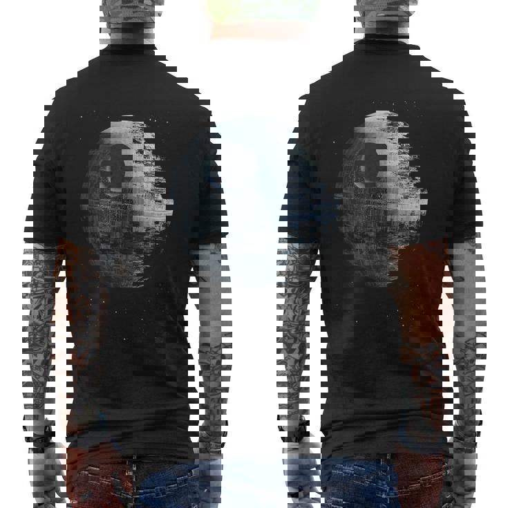 スター・ウォーズ ジェダイの帰還 デス・スター Undone グラフィックtシャツ メンズTシャツ バックプリント
