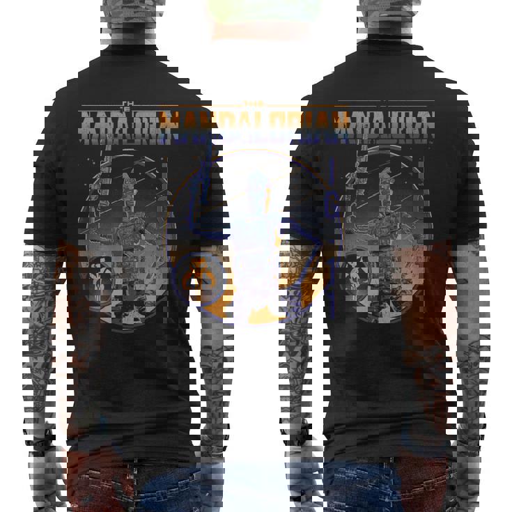 スター・ウォーズ マンダロリアン Ig-11 アイジーイレブン エピックロゴ メンズTシャツ バックプリント