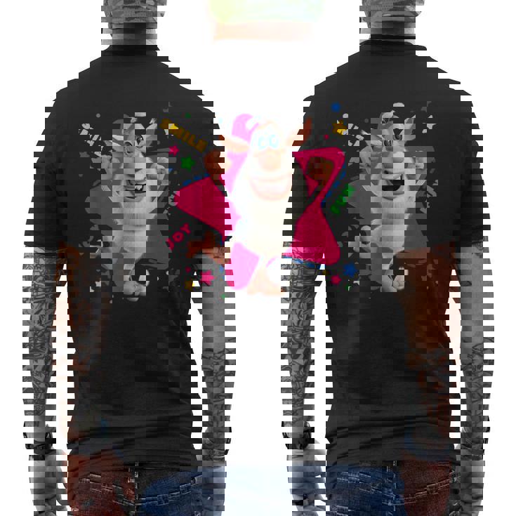 スター・ジョイ・ブーバは笑って楽しんでいる。 メンズTシャツ バックプリント