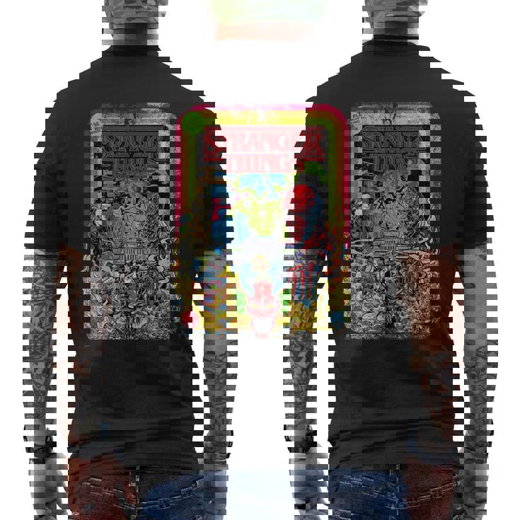 ストレンジャー・シングス プロモコミック ザ・パーティー ベクナ バトル レトロ 80年代 メンズTシャツ バックプリント