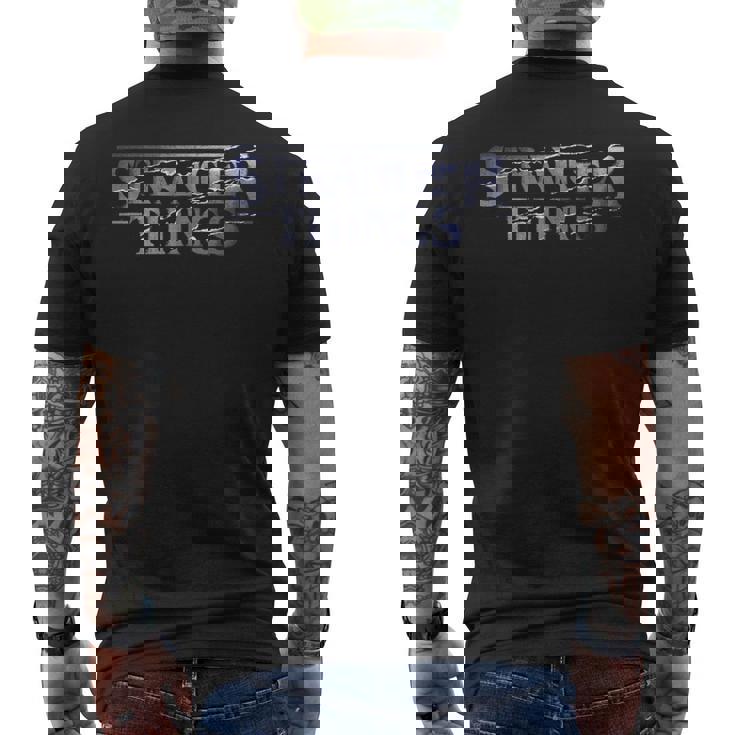 ストレンジャー・シングス ロゴ レトロ 80年代 ホーンテッド・ホーキンス ハロウィン メンズTシャツ バックプリント