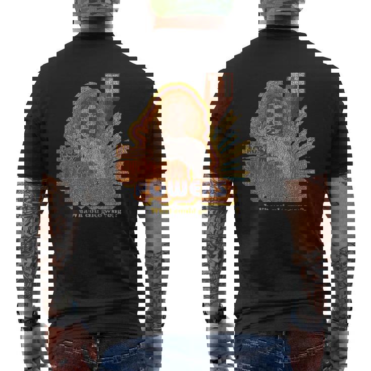 ストレンジャー・シングス ヴィンテージ イレブン レトロ ポーズ スーパーパワー メンズTシャツ バックプリント