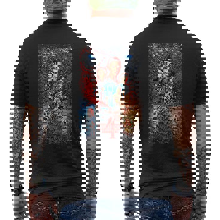 ストレンジャー・シングス4ポスター ヴィンテージ バトルファン 記念品 メンズTシャツ バックプリント