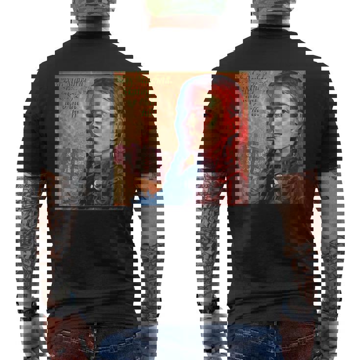 ストレンジャー・シングスリミックスマックス・スケーティング・アップ・ザット・ヒル・アート メンズTシャツ バックプリント